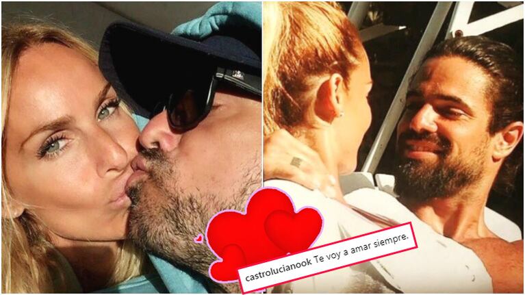 La romántica declaración Luciano Castro a Sabrina Rojas... ¡a 7 años de comenzar su historia de amor! (Fotos: Instagram)