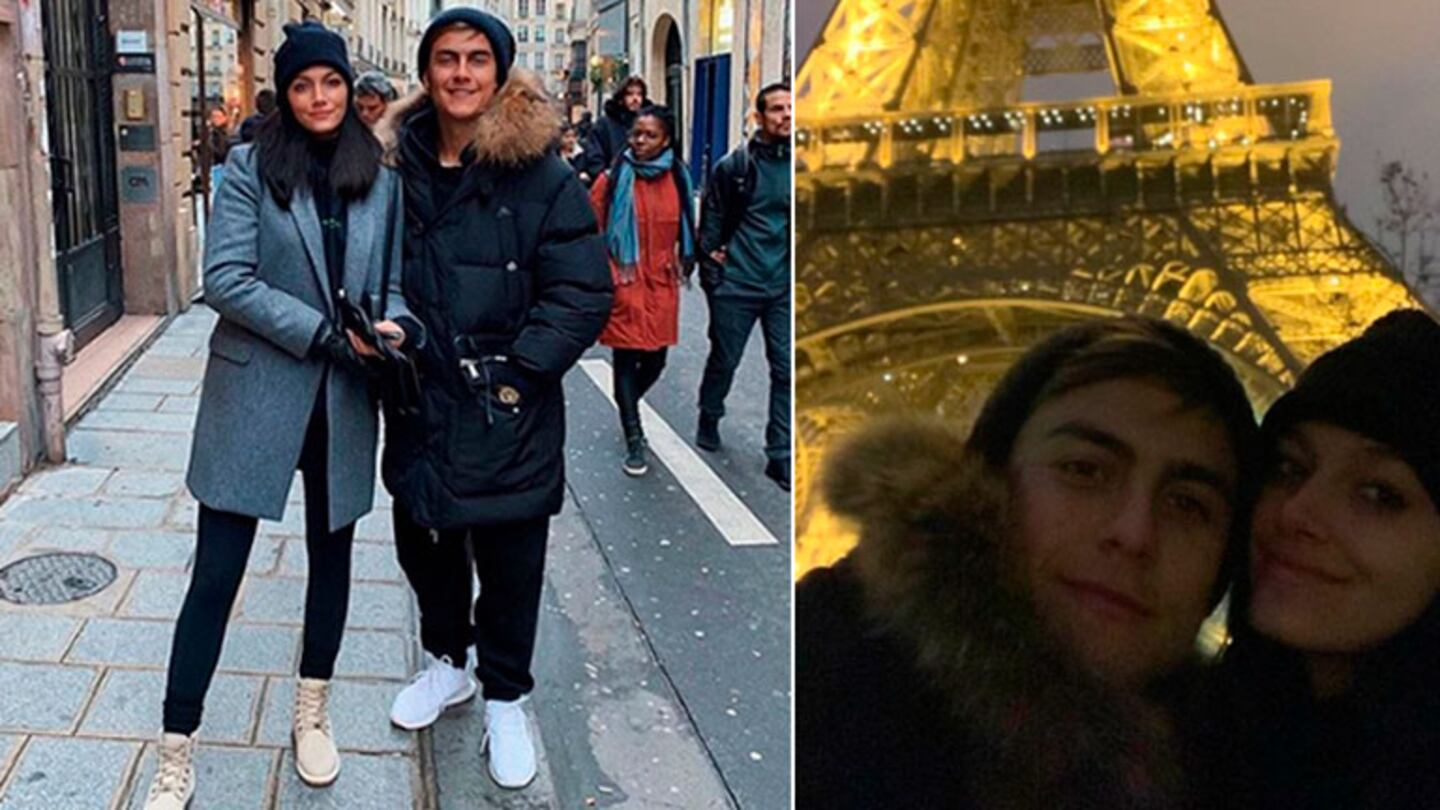 La romántica estadía de Oriana Sabatini y Paulo Dybala en Francia