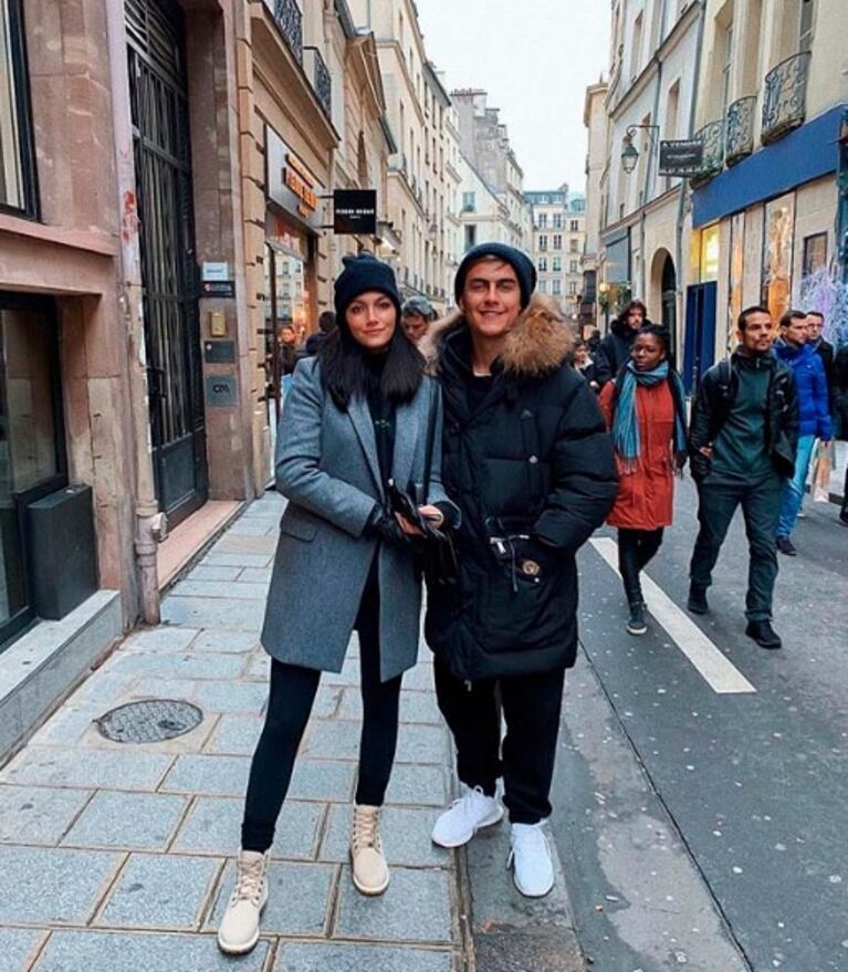 La romántica estadía de Oriana Sabatini y Paulo Dybala en Francia: su visita a la icónica Torre Eiffel