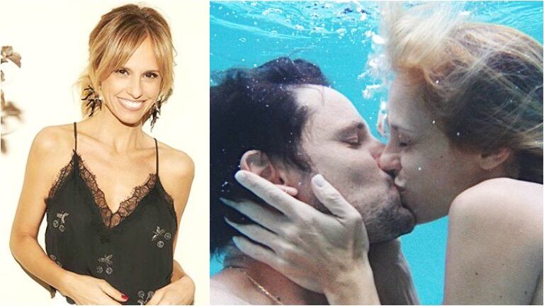 La romántica foto de Mariana Fabbiani con Mariano Chihade, a días de regresar a la TV (Fotos: Instagram)