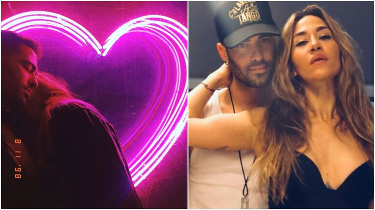 La romántica foto de Mauro Caiazza con Jimena Barón: All you need is love