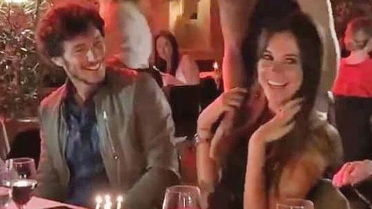 La romántica foto de Pico Mónaco junto a Diana Arnopoulos en el cumpleaños de la diosa en París