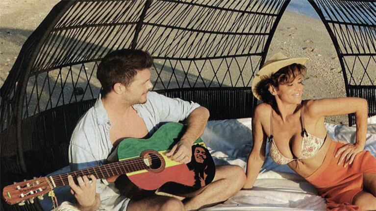 La romántica luna de miel de María Fernanda Callejón y Ricky Diotto. (Foto: Caras)