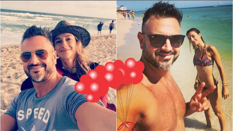 La romántica selfie de Leo Montero y su esposa, Malú Tedesco: Siempre el mar
