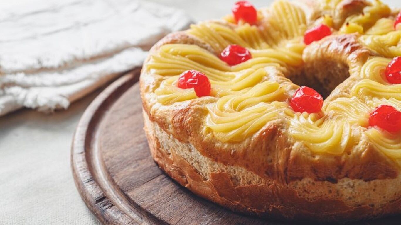La rosca de Pascua, una receta fácil y deliciosa. Foto: Adobe Stock