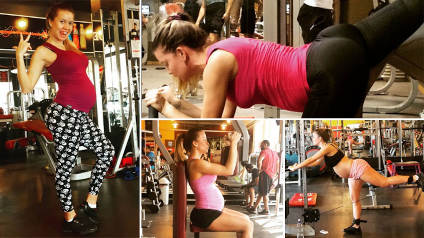 La rutina de gym de Dallys Ferreira para un cuerpo sexy en pleno embarazo. (Foto: Instagram)