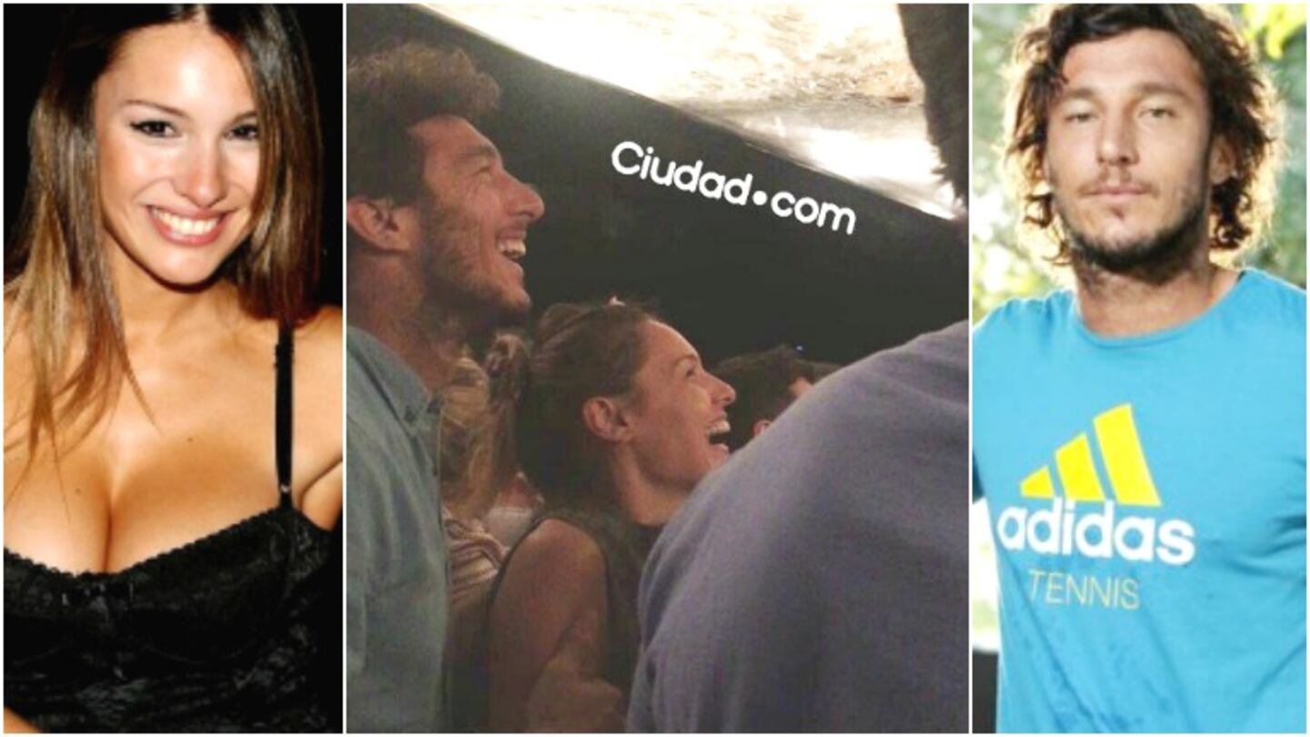 La salida a solas de Pampita y Pico Mónaco en el show de Fuerza Bruta (Fotos: Ciudad.com y Web)