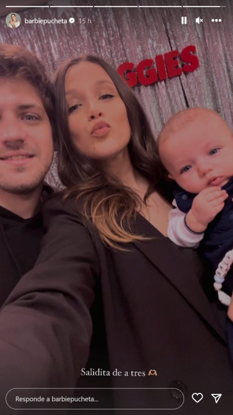 La salida de Barbie Vélez con Salvador y Lucas Rodríguez: looks combinados y divertidas selfies