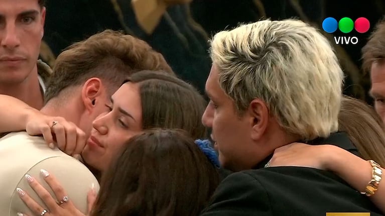 La salida de Kennys Palacios de Gran Hermano Generación Dorada (captura de Telefe)