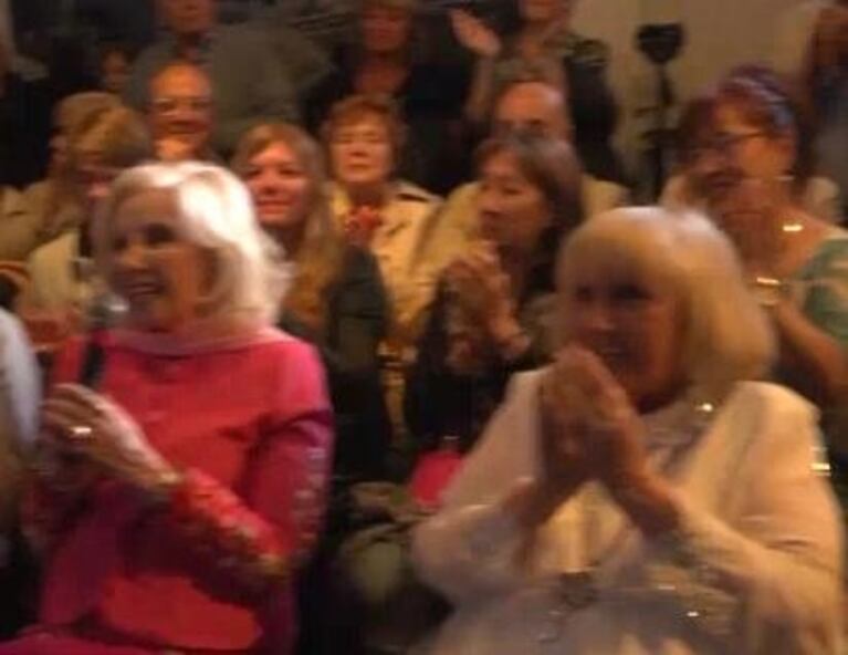 La salida de Mirtha Legrand y su hermana Goldie en Mar del Plata