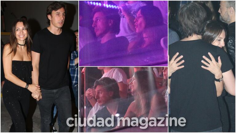 La salida de novios de Pampita y Roberto García Moritán, a tres semanas del casamiento (Fotos: Movilpress)