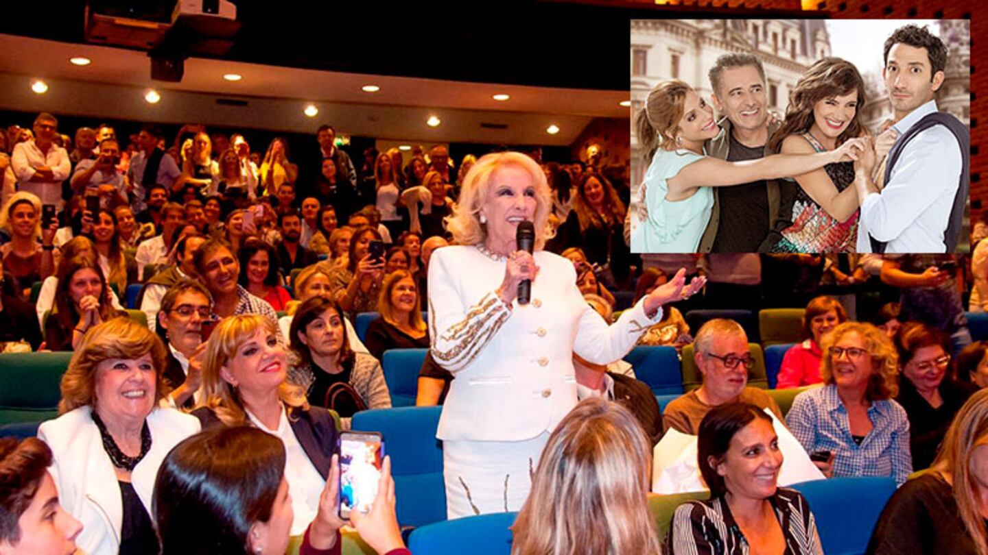 La salida teatral de Mirtha: espectadora de lujo en La Verdad, en el Paseo La Plaza