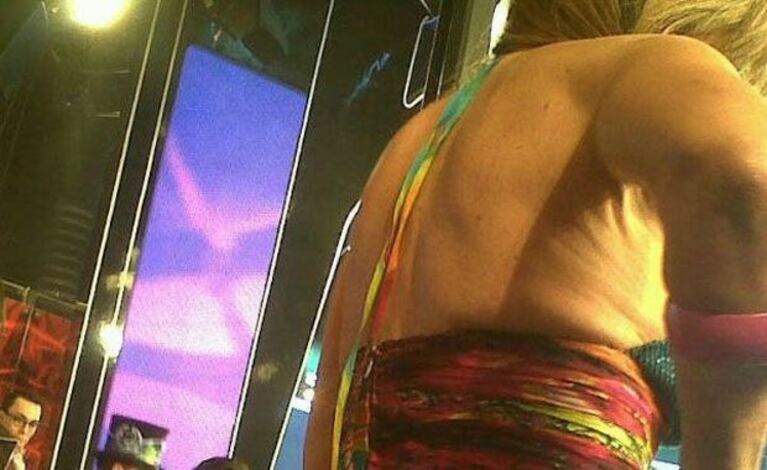 La segunda foto de Graciela Alfano que Moria Casán subió a su Twitter (Foto: @Moria_Casan). 