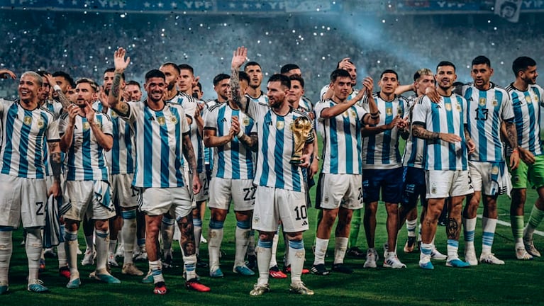 La Selección Argentina (Foto: Instagram @afaseleccion)