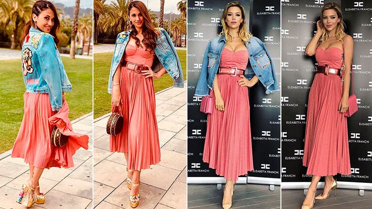 La sensual coincidencia fashion de Antonela Roccuzzo y Evangelina Anderson 