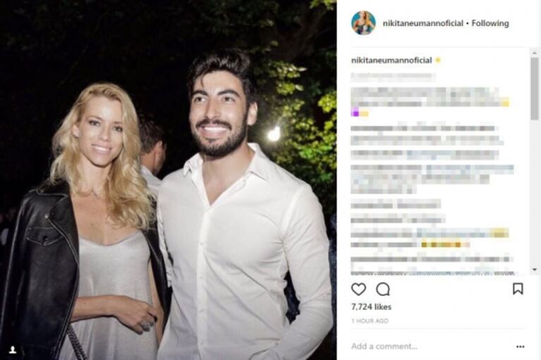 La significativa foto que publicó Nicole Neumann tras confirmar su crisis con Facundo Moyano