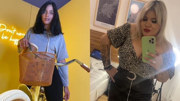 La sobrina de Ricardo Fort cuestionó a More Rial por sus cirugías estéticas (Fotos: Instagram)