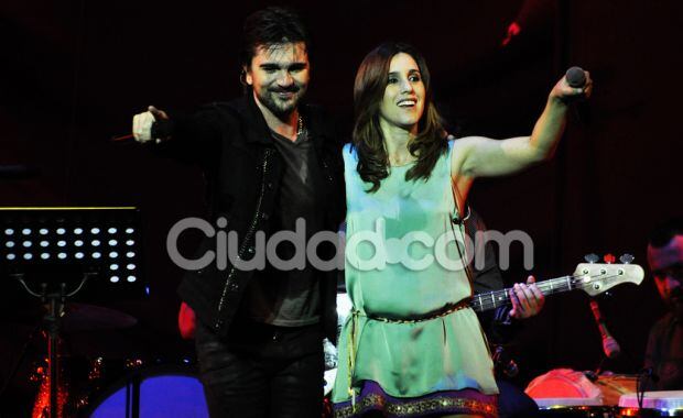 La Sole subió al escenario junto a Juanes (Foto: Jennifer Rubio). 