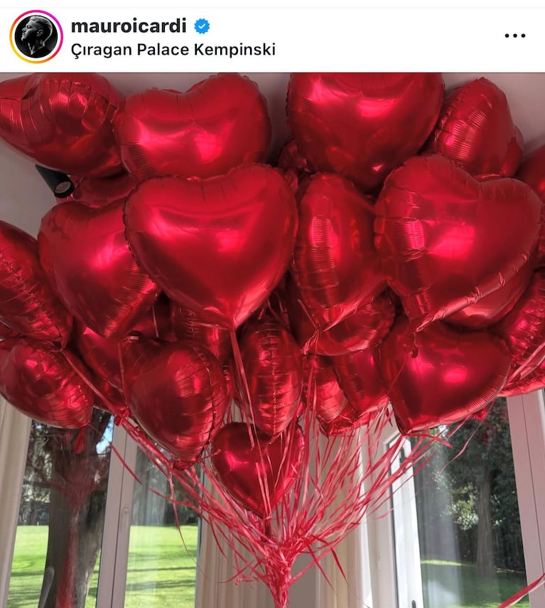 La sorpresa de la China Suárez a Mauro Icardi por su cumpleaños (Foto: Instagram/@mauroicardi).