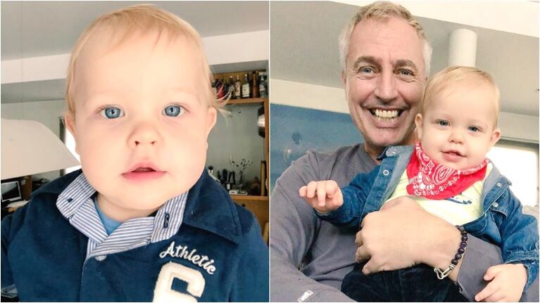 La sorpresa de Marley a Mirko (Fotos: Instagram)