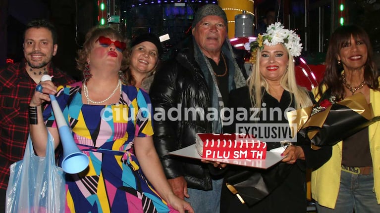 La sorpresa que recibió Pilar Smith por su cumpleaños (Foto: Movilpress)