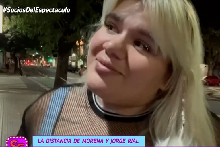 La sorpresiva angustia de Morena Rial en plena nota al hablar de la pelea con su hermana, Rocío: “A ella la…”