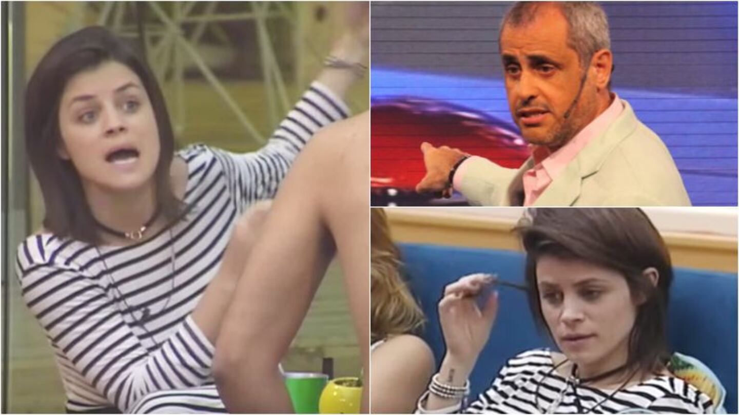 La sorpresiva salida de Camila de la casa de Gran Hermano. Foto: Captura