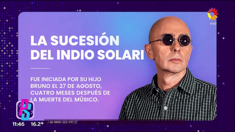 La sucesión del Indio Solari.