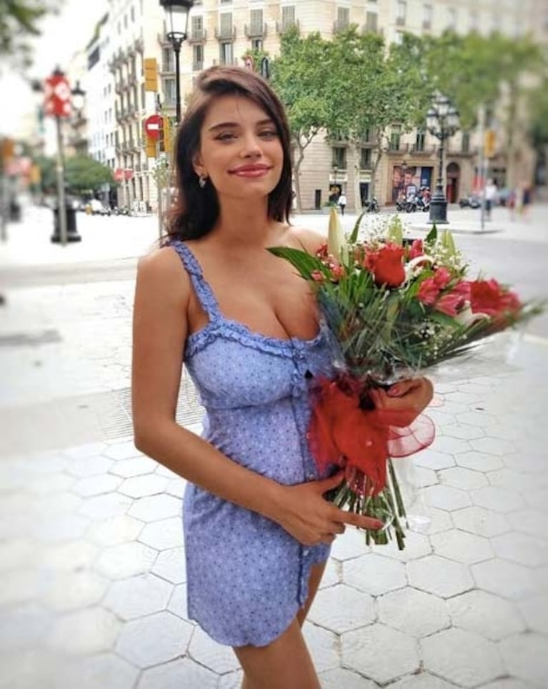 La sugerente foto que Eva de Dominici posteó desde Barcelona... ¿que confirma su embarazo?