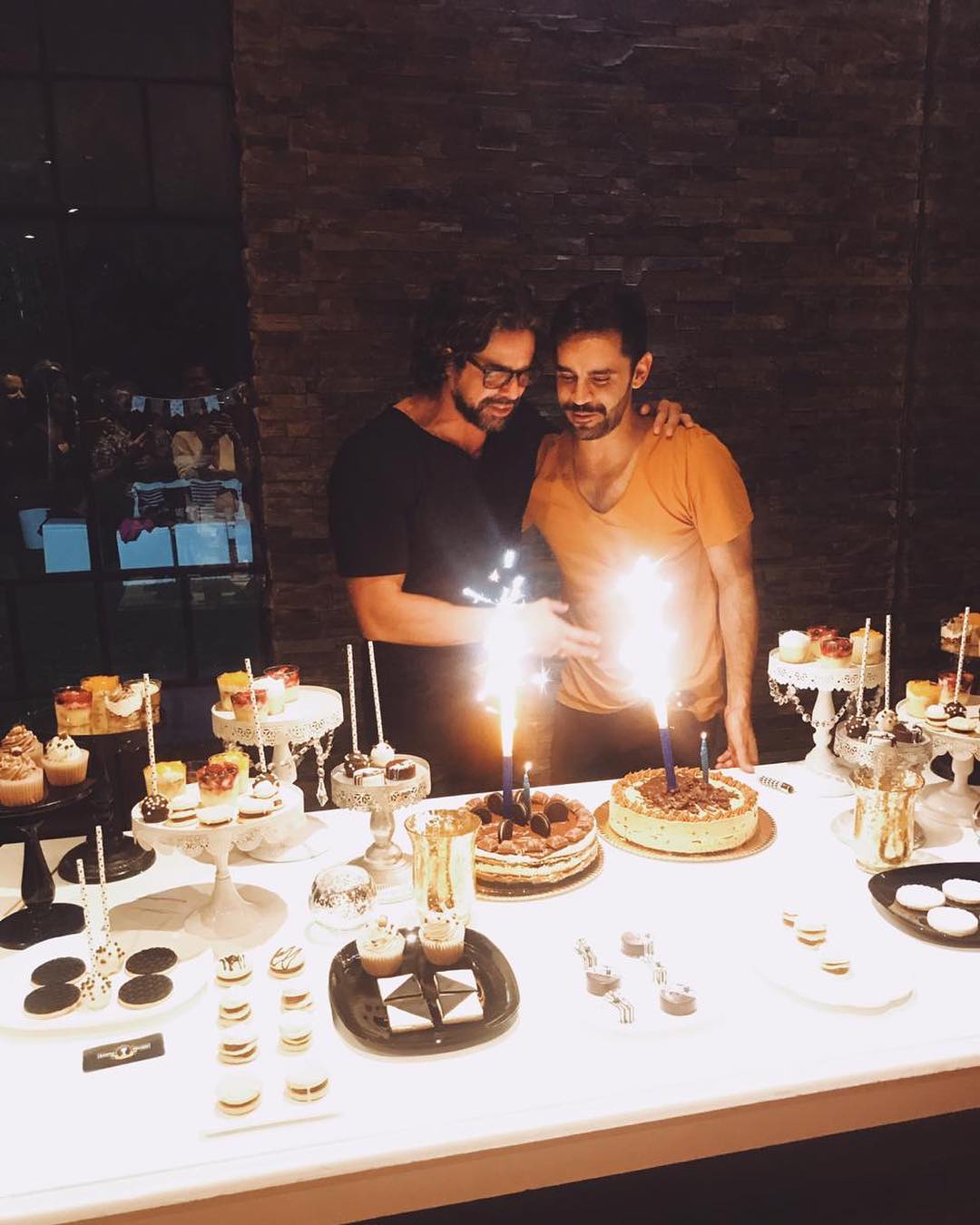 La súper fiesta de cumpleaños de Luciano Castro y Gonzalo Heredia