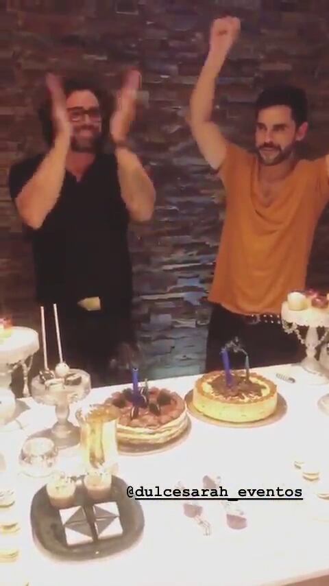 La súper fiesta de cumpleaños de Luciano Castro y Gonzalo Heredia