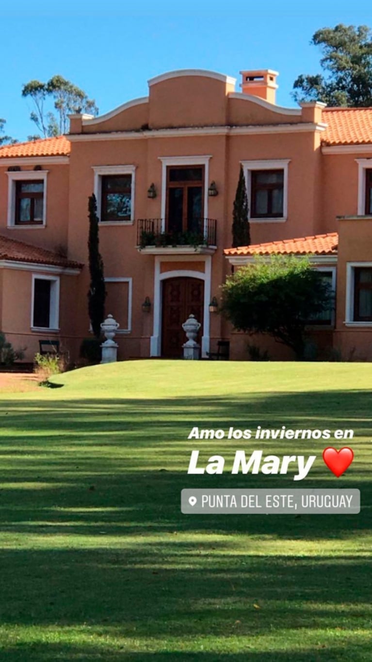 La súper mansión de 15 millones de dólares a la que Susana viajó para pasar su cuarentena en Uruguay