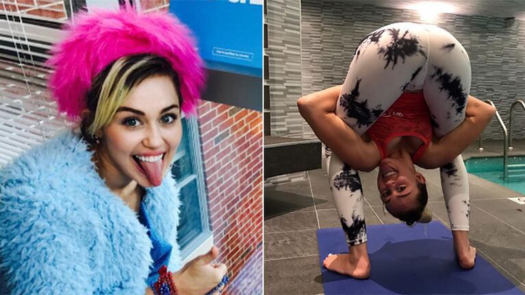 La súper provocadora foto de Miley Cyrus en Instagram.