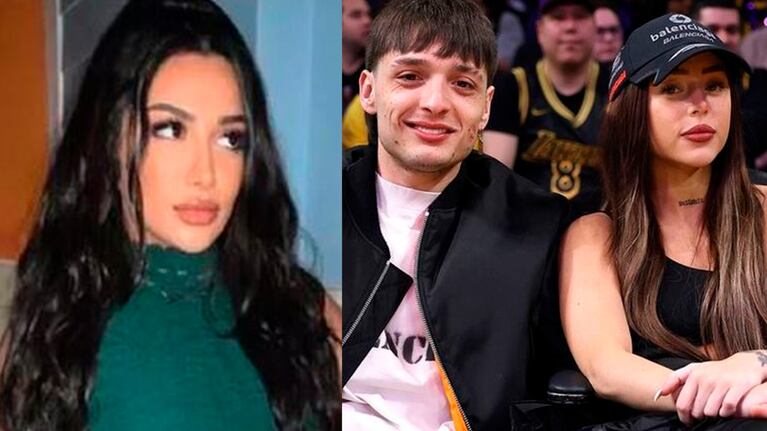La supuesta amante de Peso Pluma publicó fotos con el cantante en medio del escándalo con Nicki Nicole