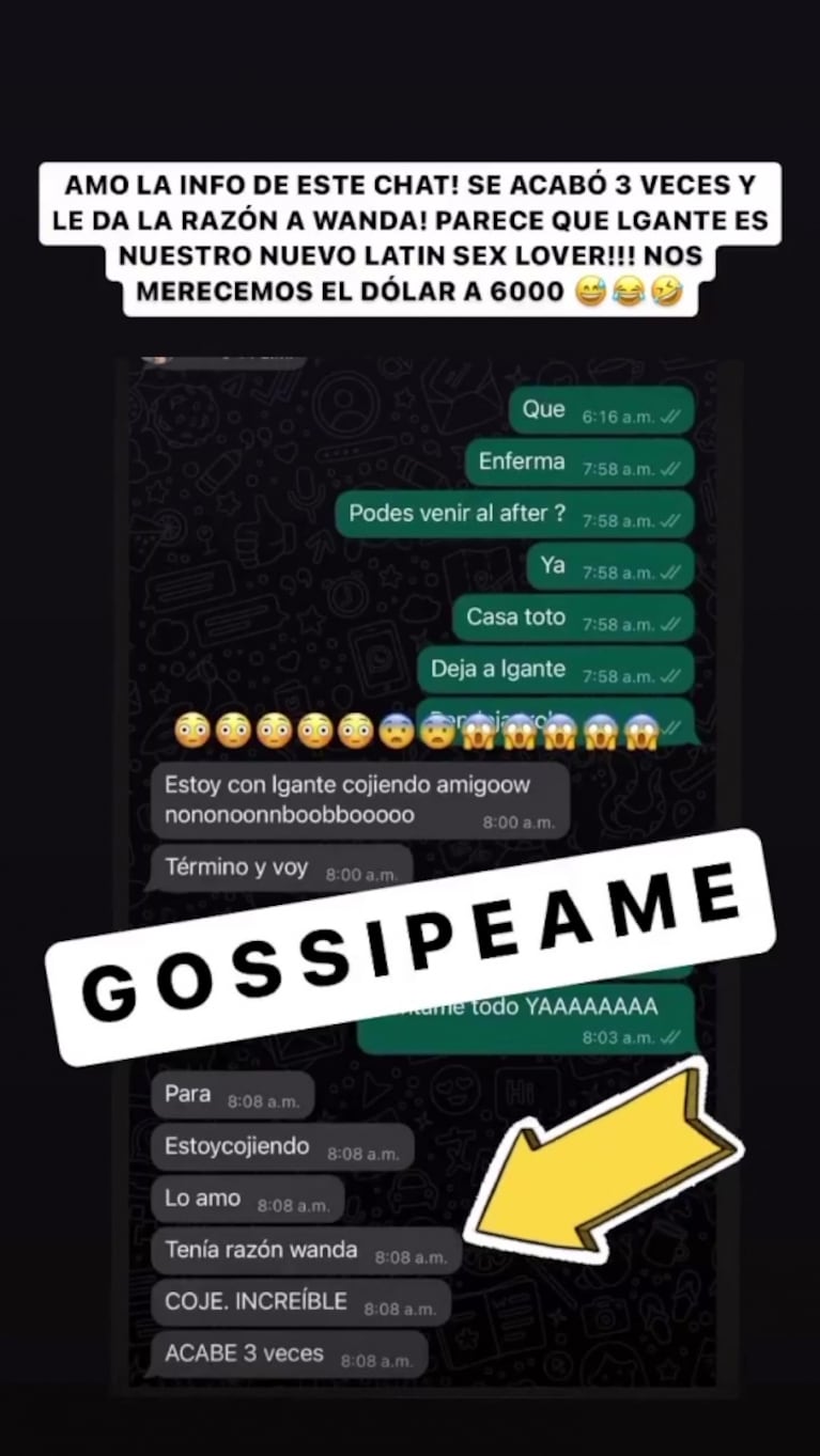 La supuesta novia de L-Gante reveló que Mauro Icardi le hizo una suculenta oferta al músico por Wanda Nara