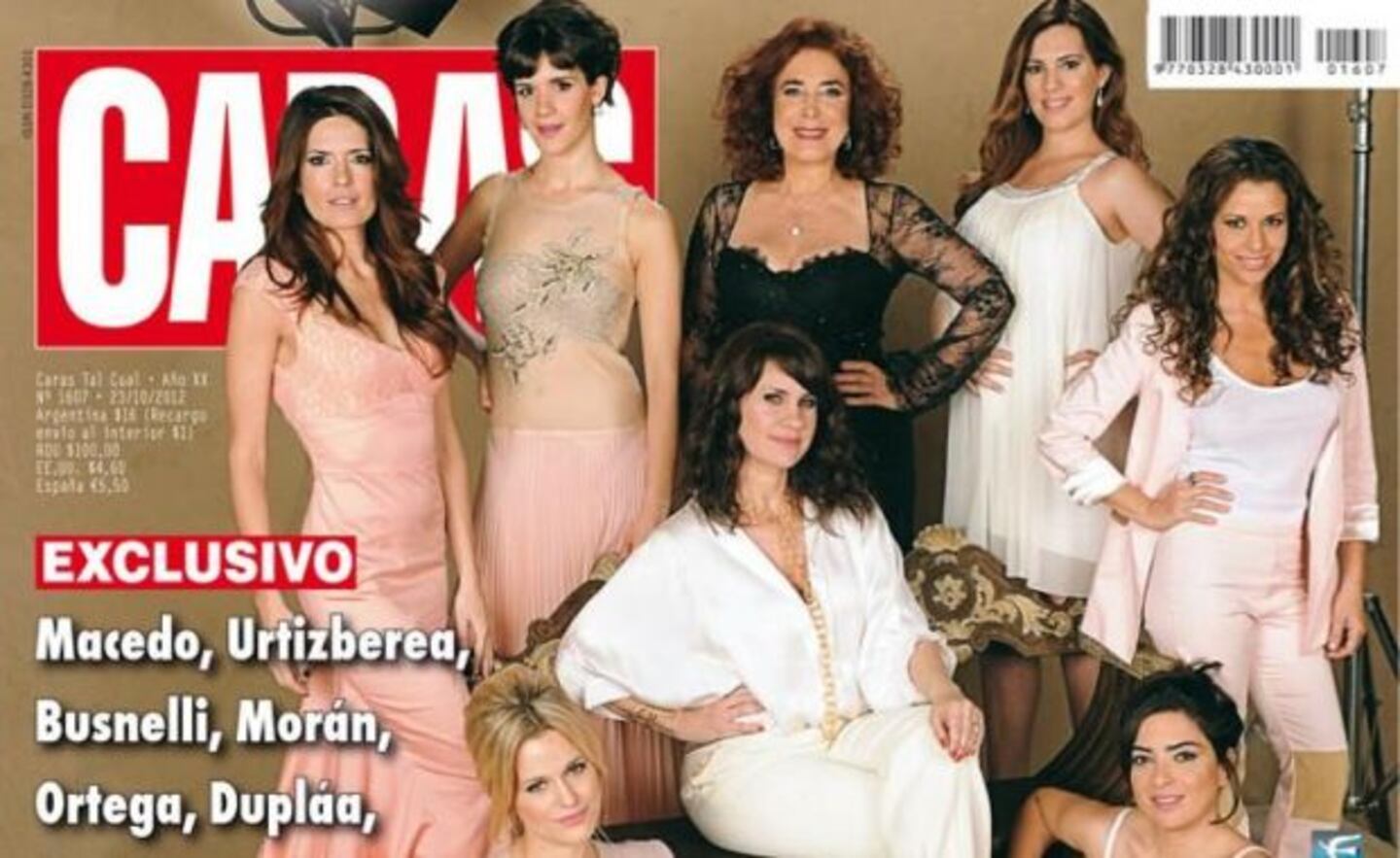 La tapa de la revista Caras con las "Graduadas".