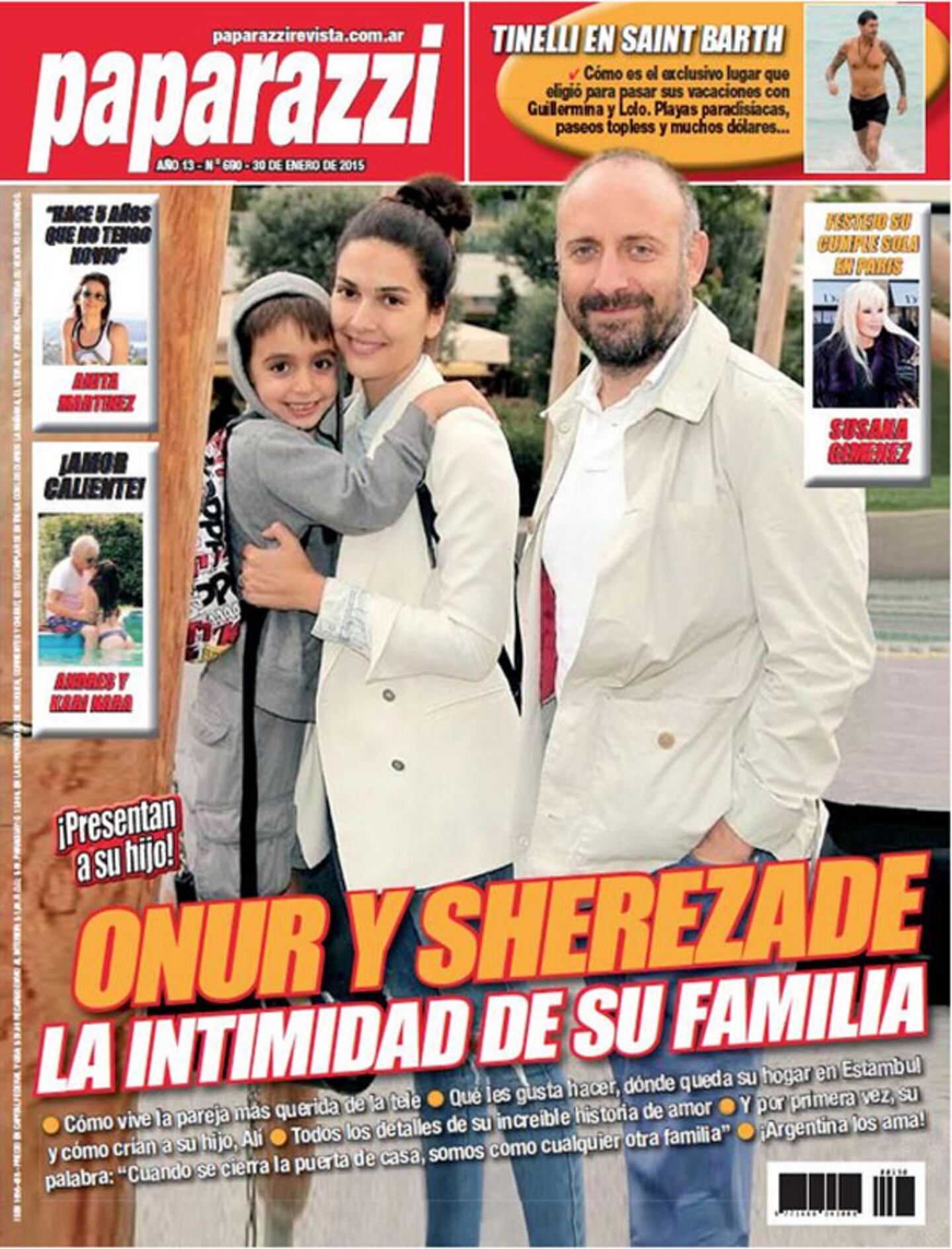 La tapa de la revista Paparazzi. (Foto: Web)