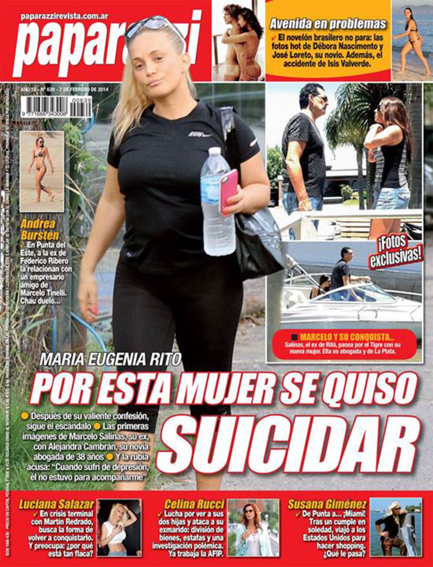 La tapa de Paparazzi: el ex de Ritó con otra mujer. 