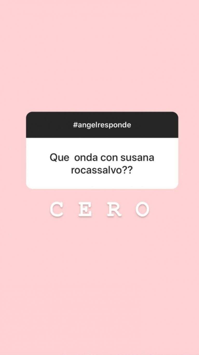 La terminante respuesta de Ángel de Brito cuando le preguntaron por su conflicto con Susana Rocassalvo: "Cero"