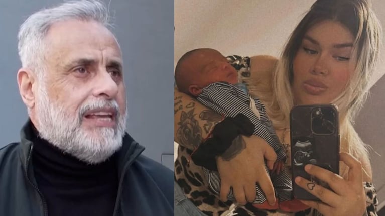 La tierna foto de Amadeo que compartió Jorge Rial (captura de Instagram y web)