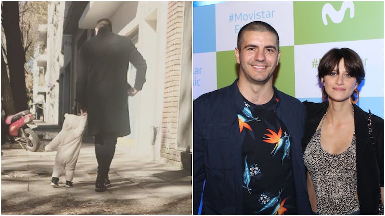 La tierna foto de Marco Antonio Caponi con su hijo y el mensaje de Mónica Antonópulos