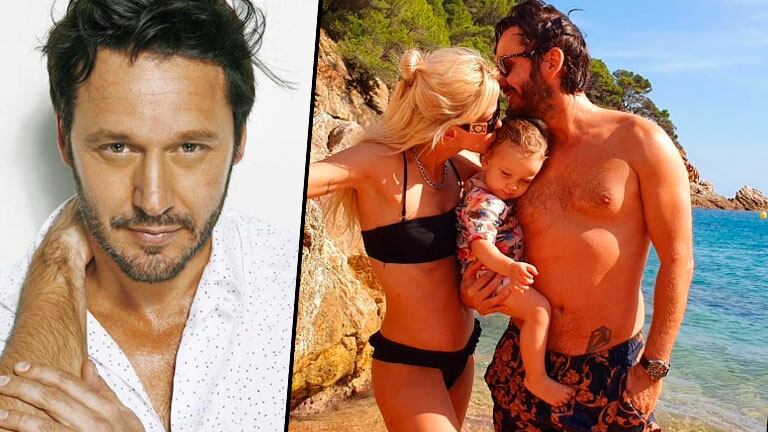 La tierna foto familiar de Benjamín Vicuña con la China Suárez y Magnolia en Barcelona: Náufragos