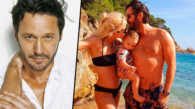 La tierna foto familiar de Benjamín Vicuña con la China Suárez y Magnolia en Barcelona: Náufragos