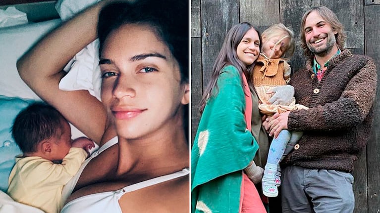 La tierna primera foto de Zaira Nara con Viggo Silvestre: No entra en mí tanto amor, estoy viviendo un sueño