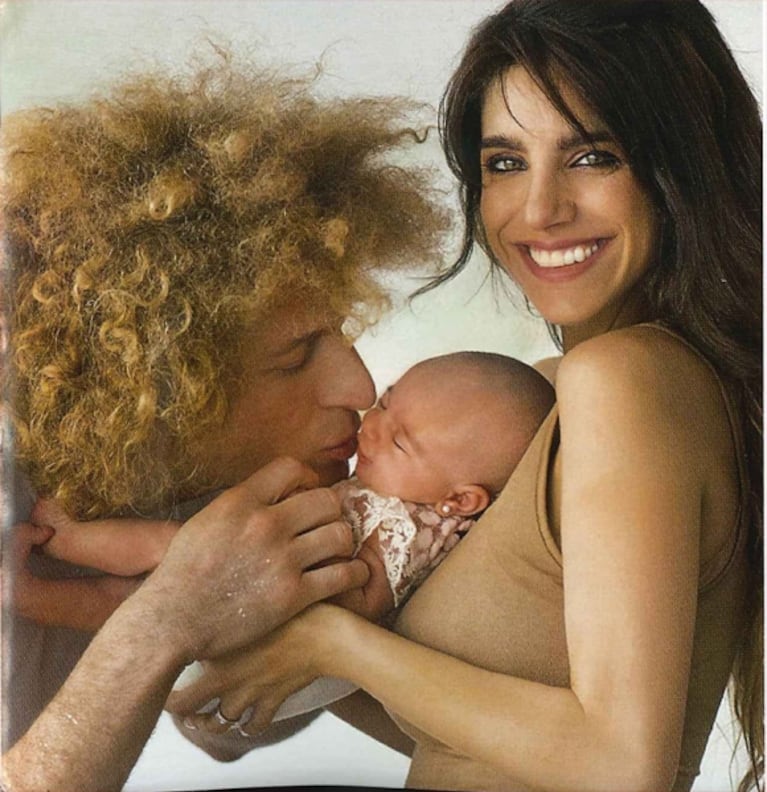 La tierna producción de fotos de Rulo y Gabriela Sari con su hija: "Cada día supera lo que imaginamos"