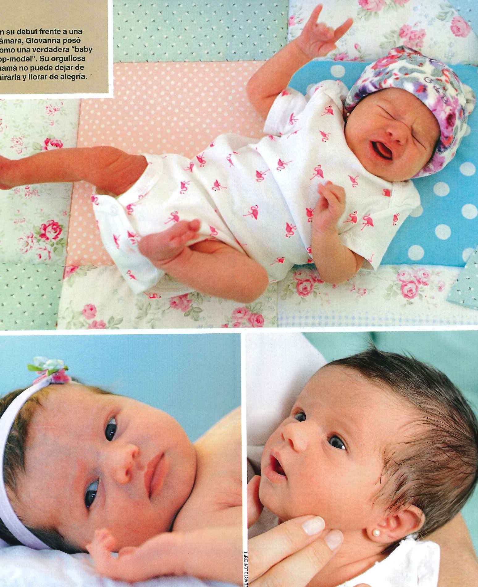 La tierna producción fotográfica de María Fernanda Callejón con su hija (Foto: Revista Caras)