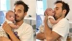 La tierna publicación de Benjamín Rojas a Rita, su beba de tres meses (Fotos: Instagram)