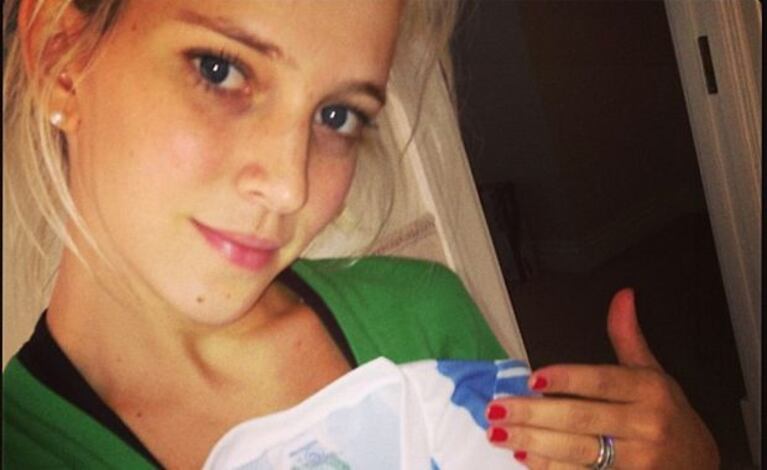 La tierna remera para el bebé de Lopilato y Bublé (Foto: Instagram).