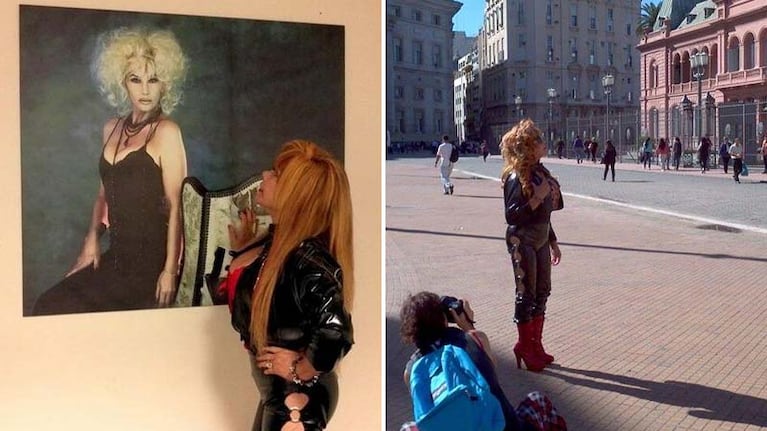 La Tigresa del Oriente realizó una producción de fotos en la Casa Rosada. (Foto: Facebook.com/LaTigresaDelOrienteOficial)