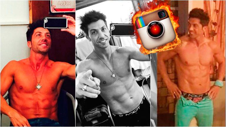 La transformación de Emiliano Rella en Instagram: ¡peló lomazo! Foto: Instagram